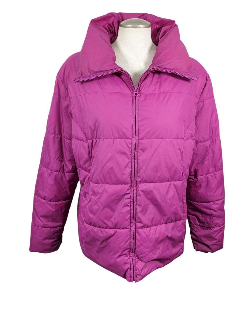 Old Navy Water Resistant Frost Free Puffer Jacket Coat Size XXL Pink